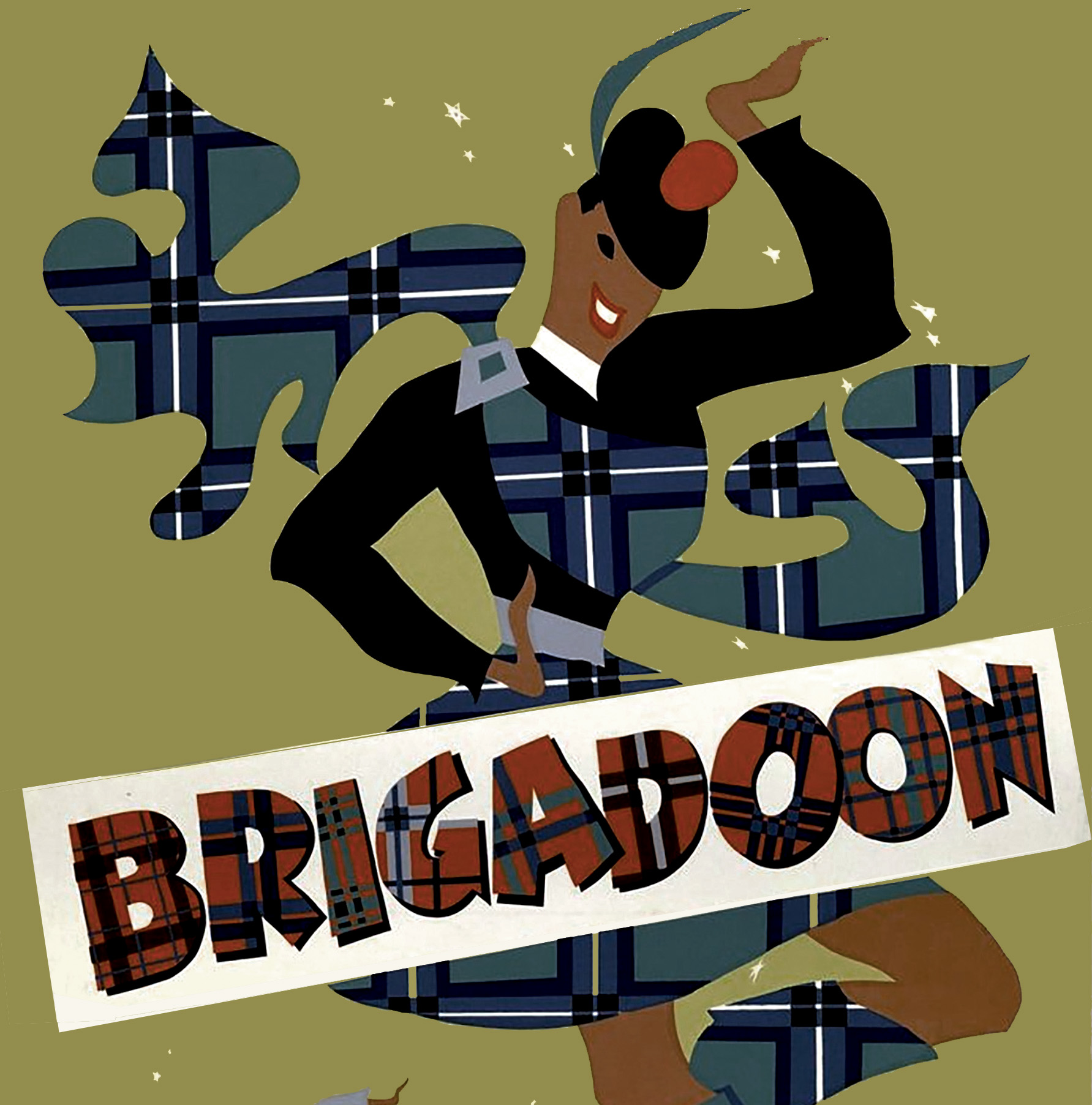Brigadoon 1947 poster art
